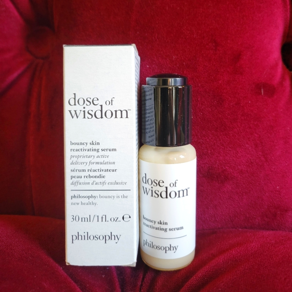 NEW Philosophy Dose of Wisdom Serum